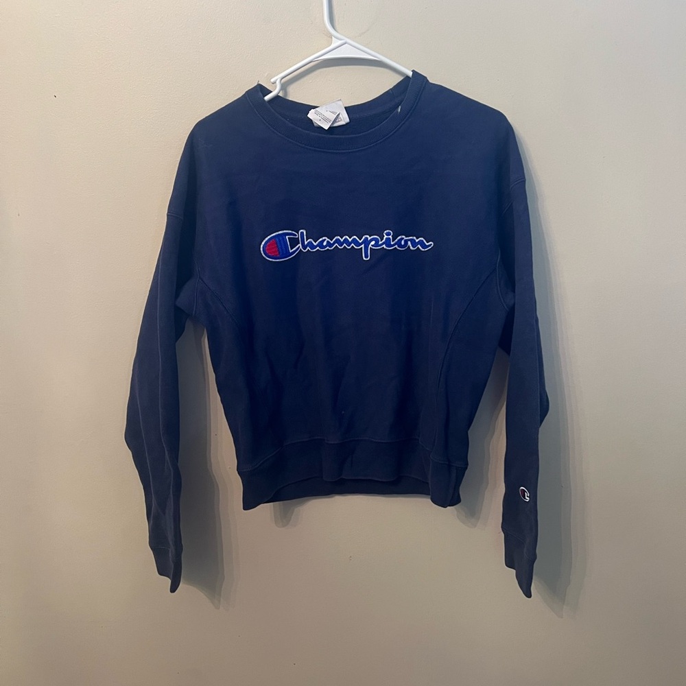 Champion Classic Navy Crewneck